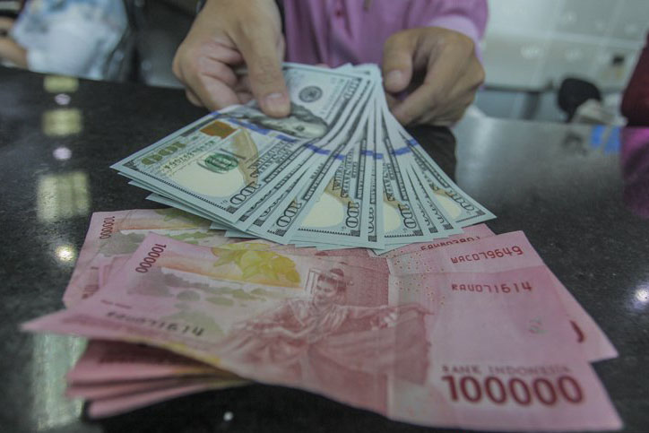 Rupiah Selasa pagi melemah 33 poin Rupiah Selasa pagi melemah 33 poin