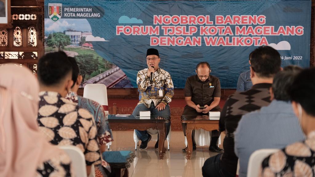 Forum TJSLP selaras dengan program Pemkot Magelang untuk berdayakan masyarakat Forum TJSLP selaras dengan program Pemkot Magelang untuk berdayakan masyarakat
