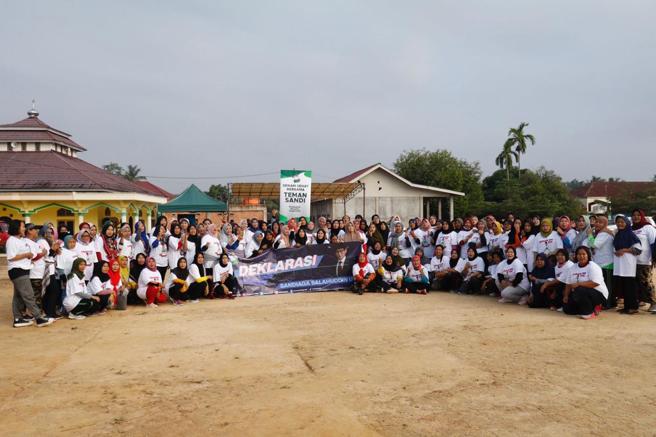 Deklarasi di Jambi, Teman Sandi dukung Sandiaga maju Pilpres 2024 Deklarasi di Jambi, Teman Sandi dukung Sandiaga maju Pilpres 2024