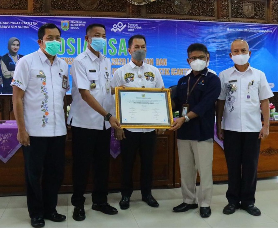Jadi Desa Cantik BPS, Desa Terban Kudus siap melek pengelolaan data