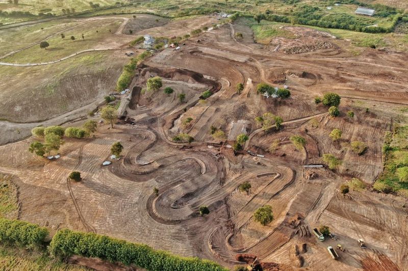 Lintasan MXGP Samota Sumbawa sudah rampung Lintasan MXGP Samota Sumbawa sudah rampung