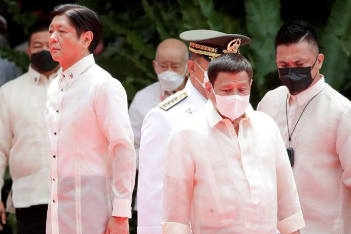 Ferdinand Marcos Jr dilantik sebagai presiden Filipina Ferdinand Marcos Jr dilantik sebagai presiden Filipina