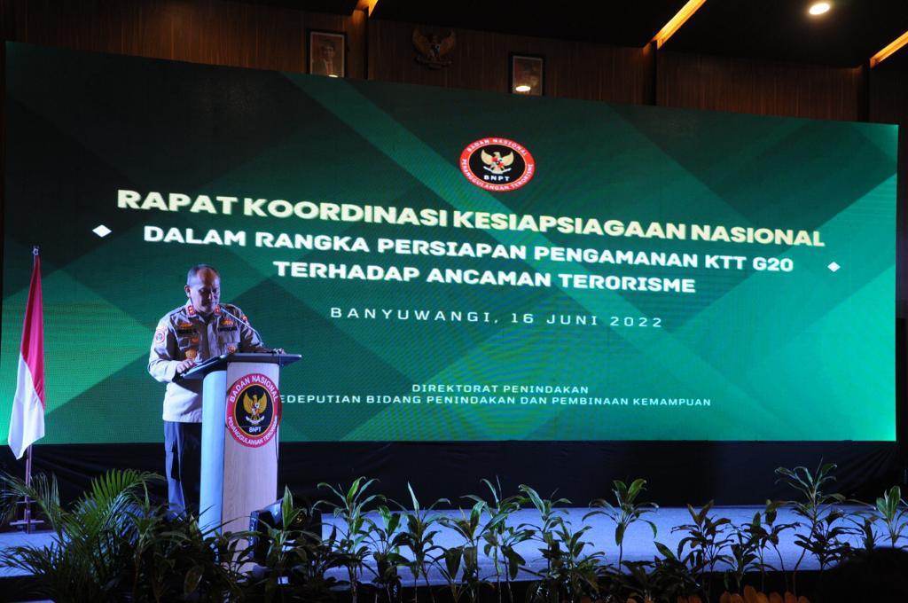 Jelang pengamanan KTT G20, BNPT matangkan antisipasi terorisme Jelang pengamanan KTT G20, BNPT matangkan antisipasi terorisme