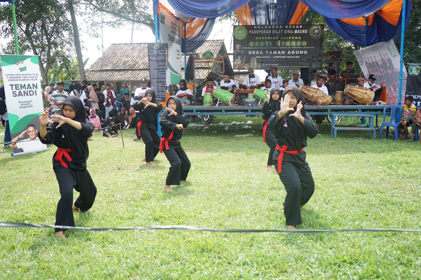 Lestarikan budaya, Teman Sandi gelar lomba pencak silat Tjimande di Lampung Selatan Lestarikan budaya, Teman Sandi gelar lomba pencak silat Tjimande di Lampung Selatan