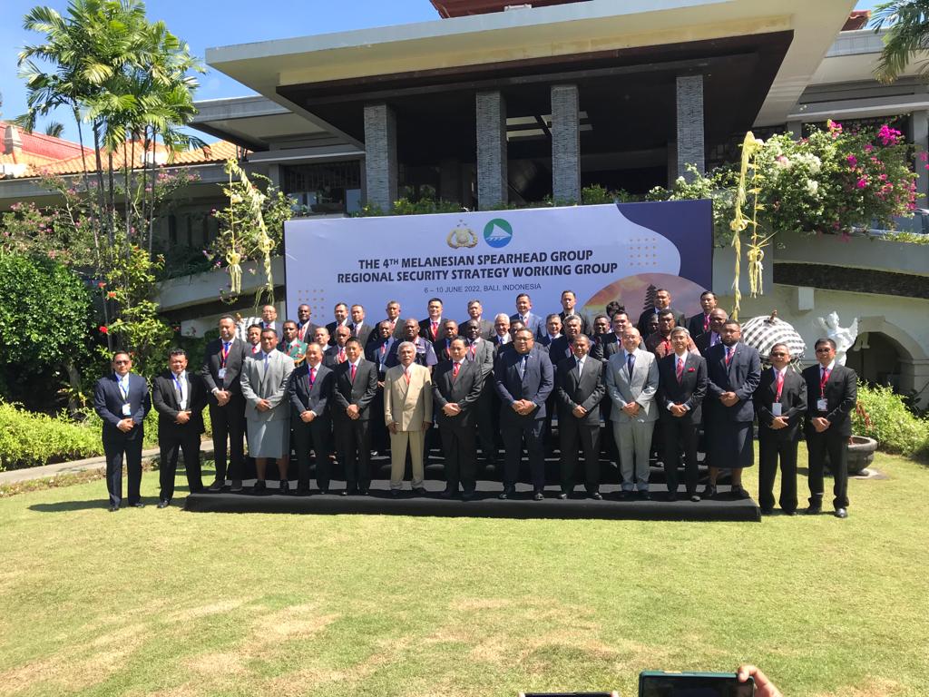Pertemuan Melanesian Spearhead Group bahas kejahatan lintas negara Pertemuan Melanesian Spearhead Group bahas kejahatan lintas negara