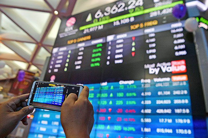 IHSG Senin dibuka menguat 7,35 poin