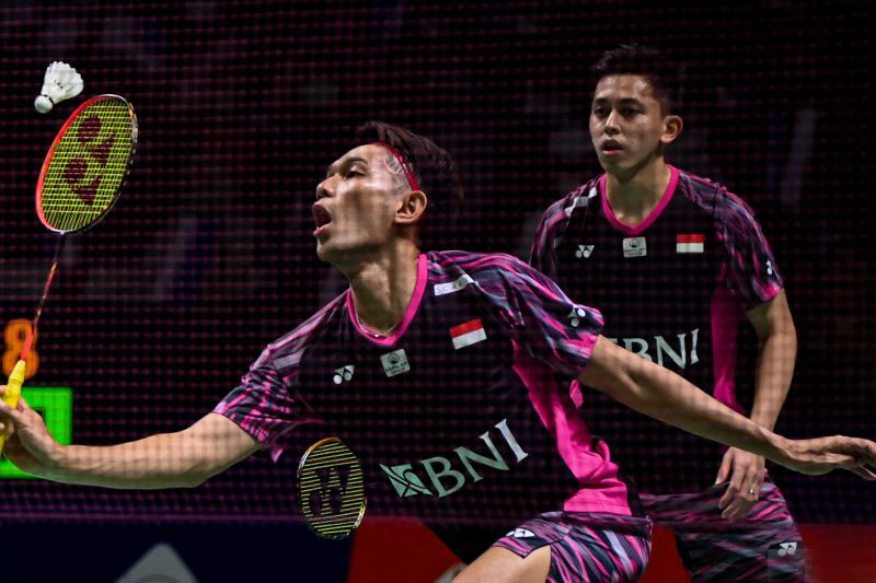 Fajar/Rian tersingkir, tuan rumah habis di Indonesia Open 2022