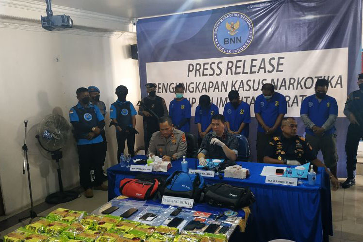 Tim gabungan gagalkan penyelundupan 31 kilogram sabu asal Malaysia