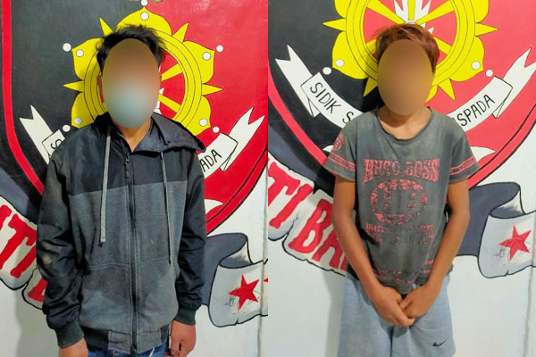 Polres Bitung amankan dua pelaku pencurian kios di Girian Polres Bitung amankan dua pelaku pencurian kios di Girian