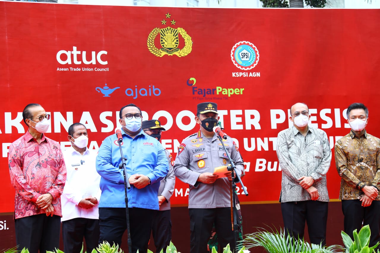 Kapolri: Buruh harus dalam kondisi optimal dan sehat hadapi omicron Kapolri: Buruh harus dalam kondisi optimal dan sehat hadapi omicron