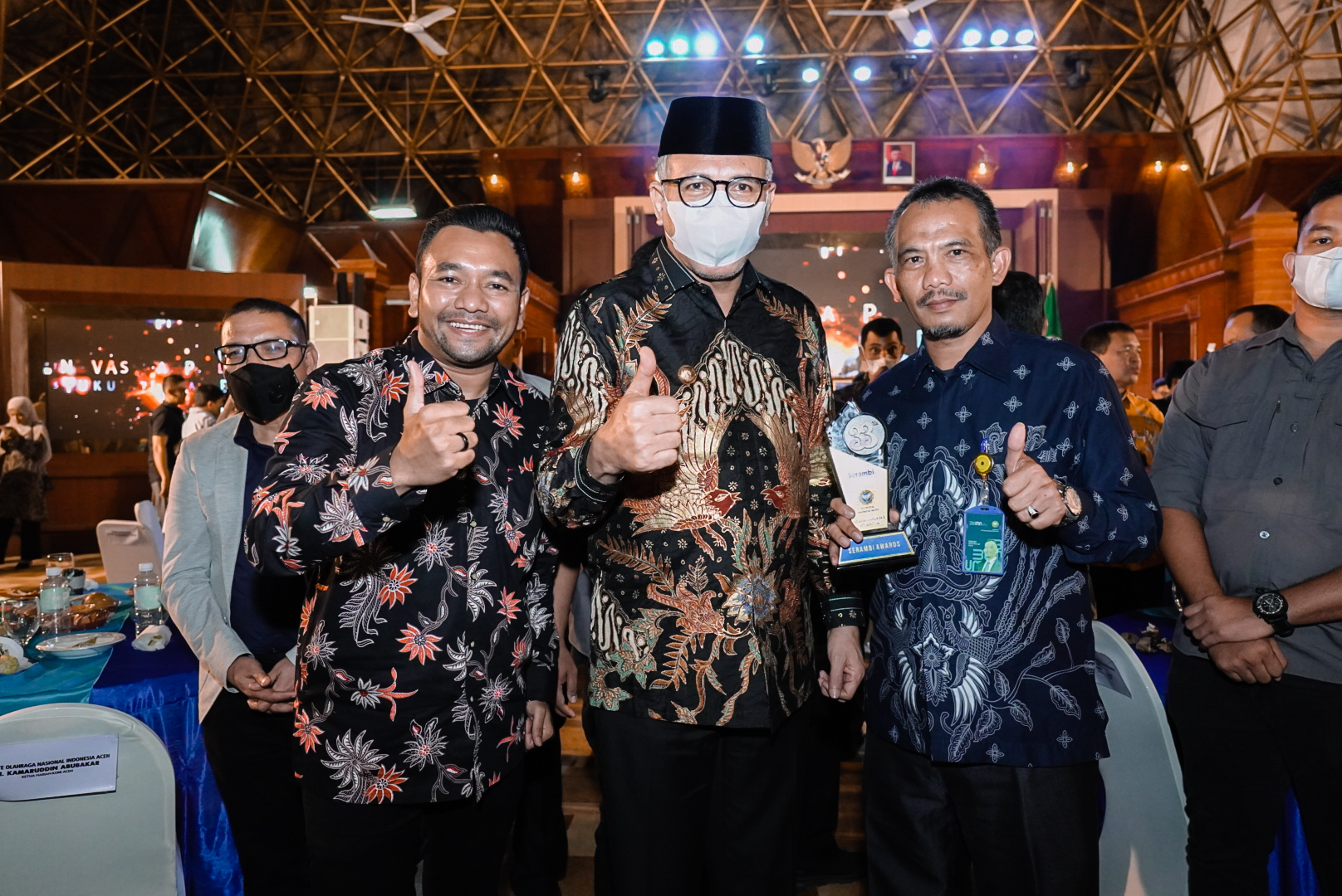 PT PIM Aceh Utara dapat penghargaan Serambi Award 2022 PT PIM Aceh Utara dapat penghargaan Serambi Award 2022