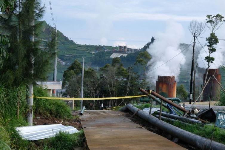 BPJAMSOSTEK memberikan santunan kepada korban kebocoran gas PLTP Dieng
