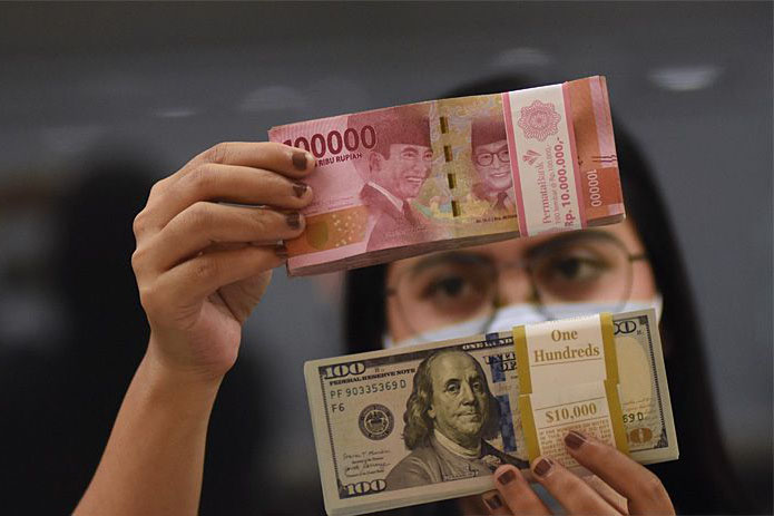 Rupiah Selasa pagi dibuka stagnan