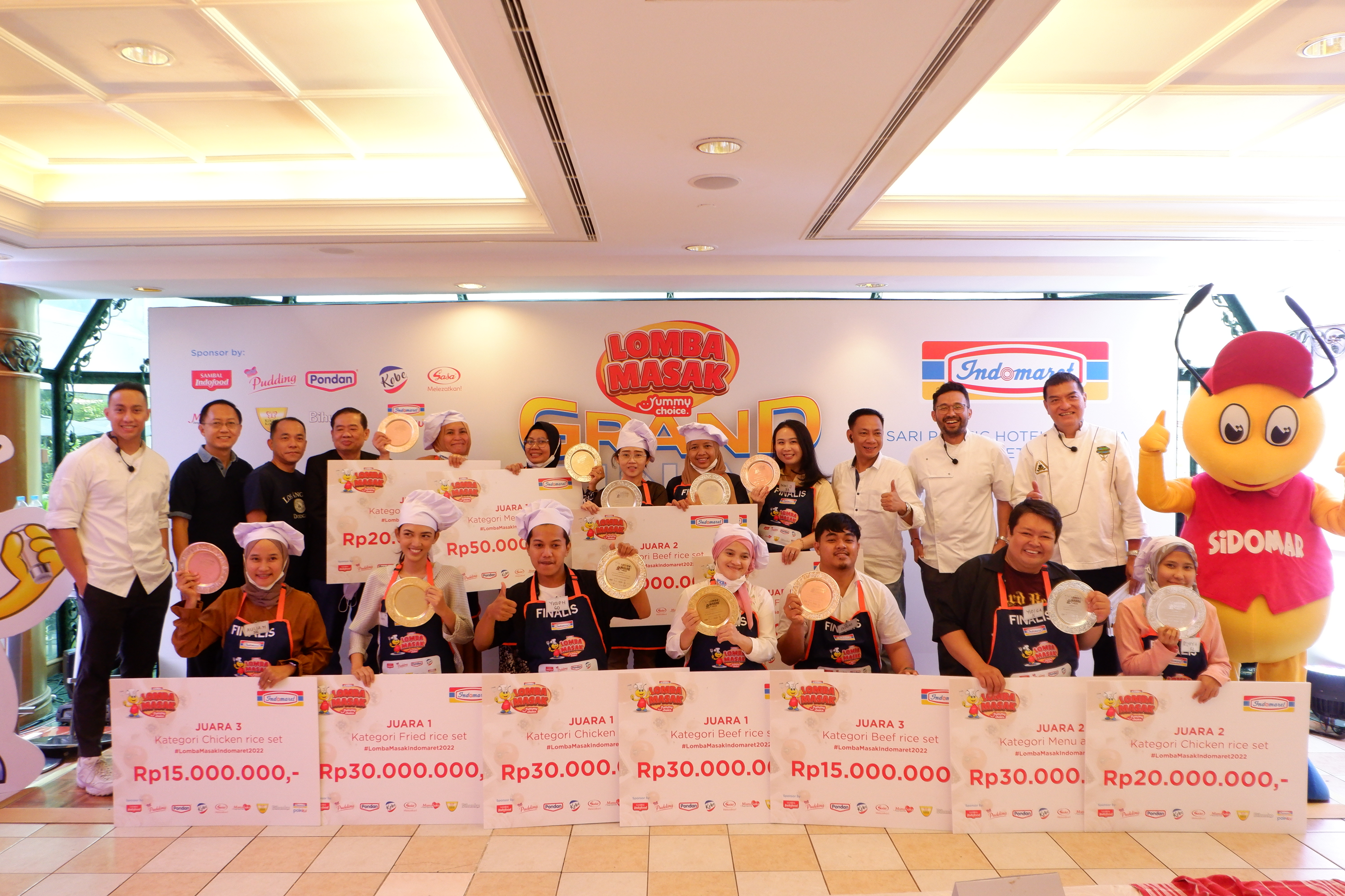 Hidangan peserta Lomba Masak Indomaret 2022 keren-keren, dari resep tradisional hingga resep Internasional