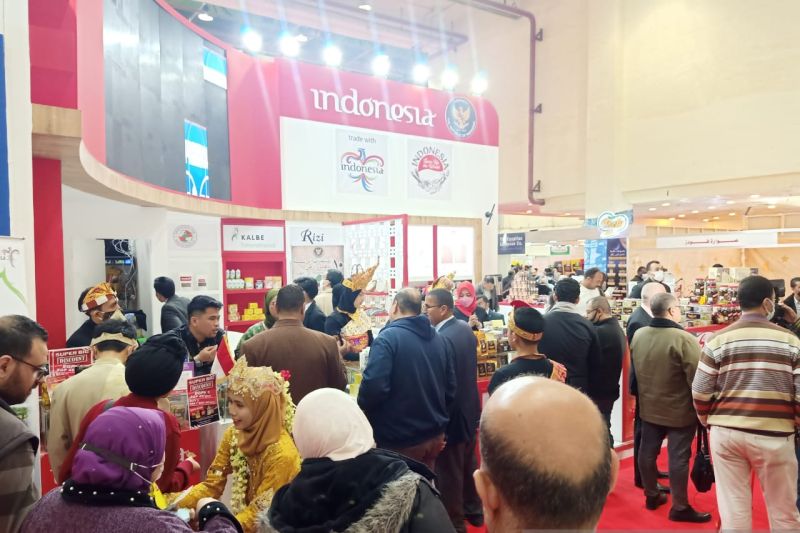 Indonesia ikuti pameran produk makanan, minuman di Kairo