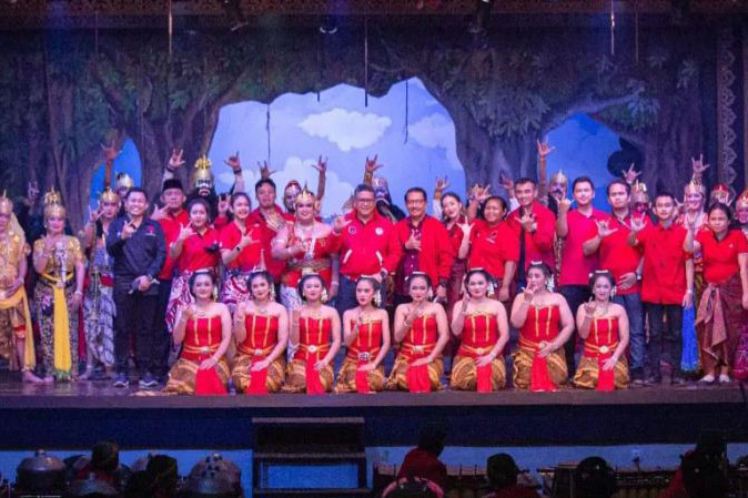 PDIP Jakarta gelar wayang orang lakon Sastra Jendra Hayudiningrat PDIP Jakarta gelar wayang orang lakon Sastra Jendra Hayudiningrat
