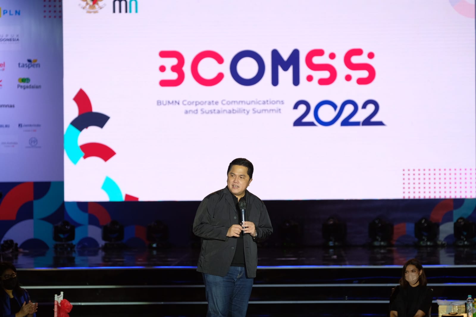 Erick Thohir apresiasi BUMN di BCOMMS 2022 Erick Thohir apresiasi BUMN di BCOMMS 2022