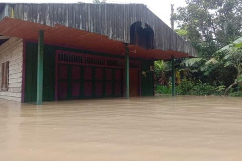 Banjir rendam 74 rumah di Kabupaten Kutai Barat