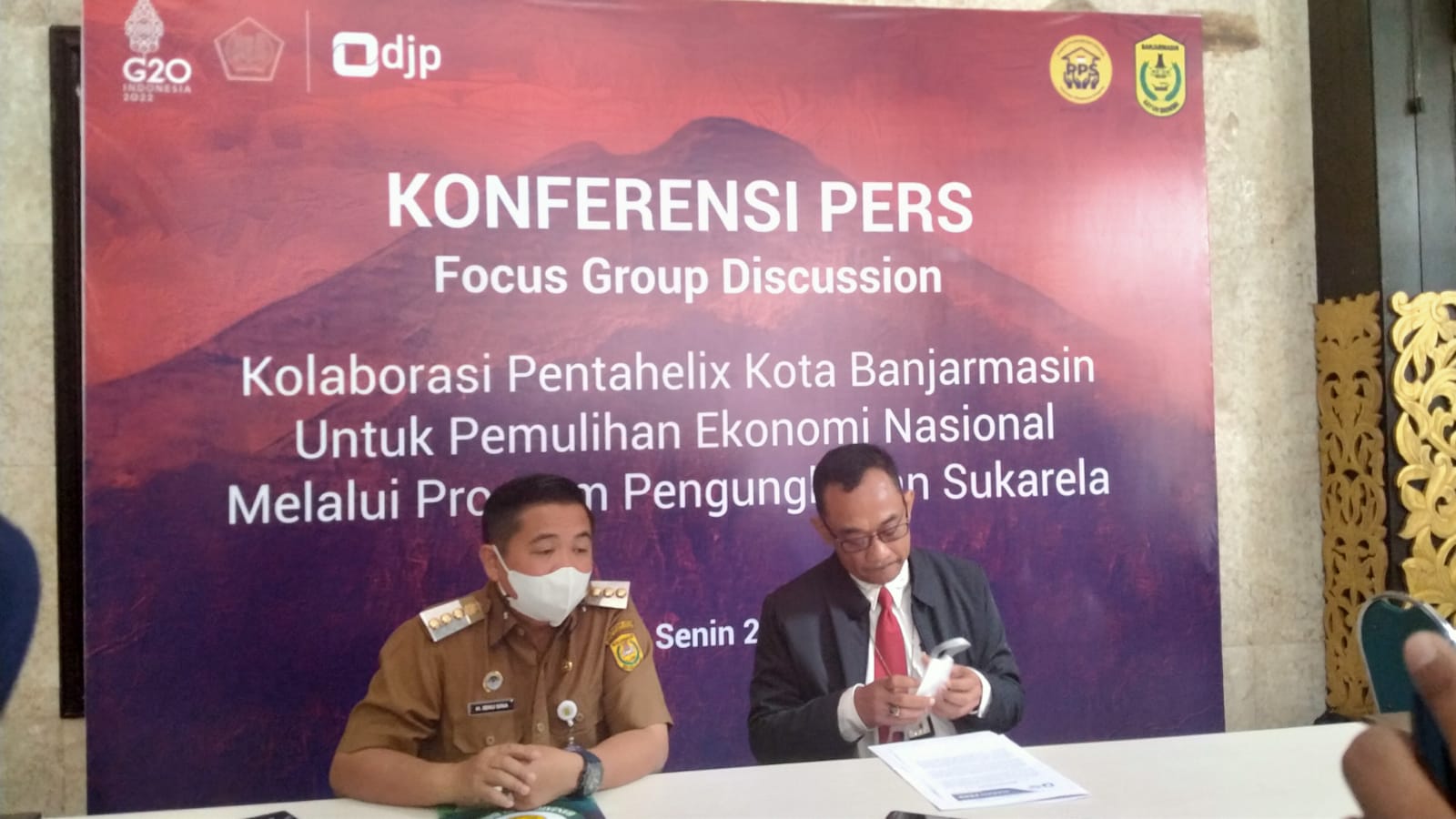 Tingkatkan pelayanan prima, KPP Pratama Banjarmasin gelar public hearing Tingkatkan pelayanan prima, KPP Pratama Banjarmasin gelar public hearing