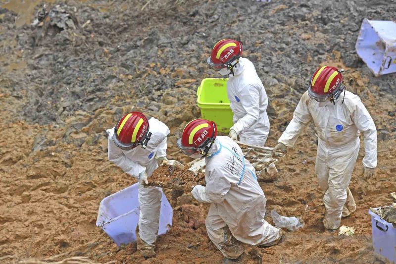 Kotak hitam kedua dari pesawat China Eastern ditemukan