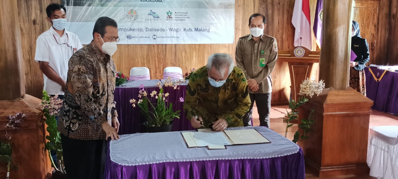UNITRI Malang miliki sekolah khusus konservasi tanah dan air UNITRI Malang miliki sekolah khusus konservasi tanah dan air