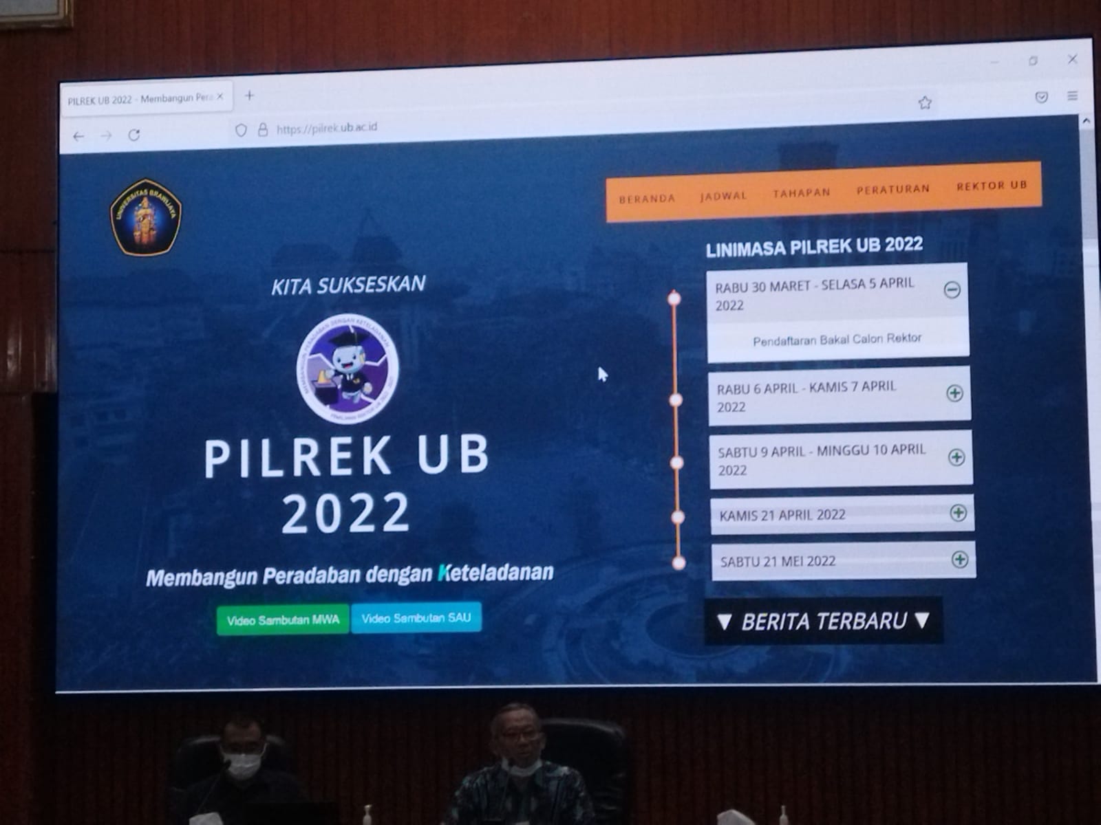 Menteri Nadiem punya hak suara 35 persen dalam Pilrek UB Menteri Nadiem punya hak suara 35 persen dalam Pilrek UB