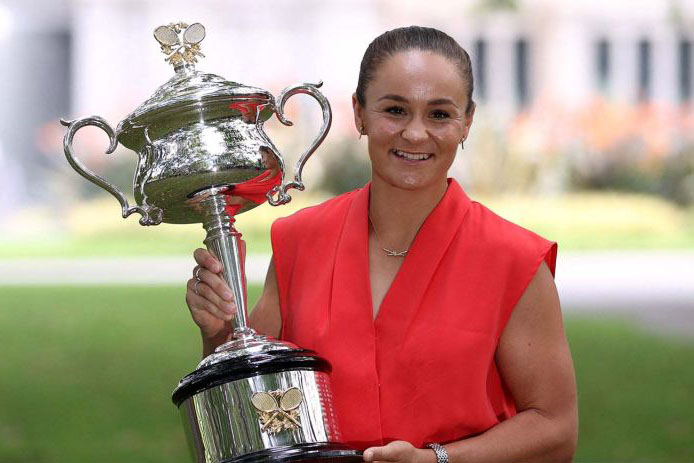 Petenis nomor satu dunia Ashleigh Barty pensiun dari tenis Petenis nomor satu dunia Ashleigh Barty pensiun dari tenis