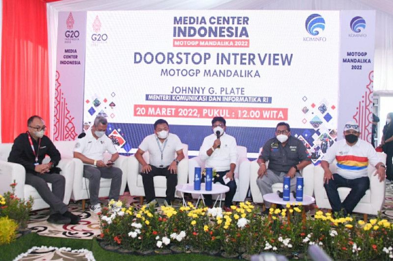 Kominfo harap Media Center MotoGP kenalkan potensi Indonesia ke dunia