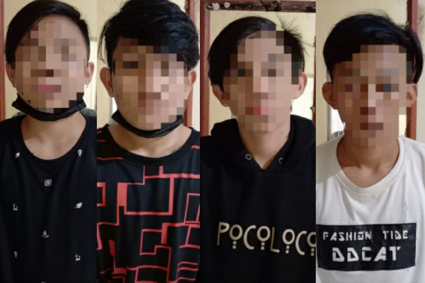 Lakukan penganiayaan dengan sajam, empat pemuda diamankan Tim Opsnal Polresta Manado Lakukan penganiayaan dengan sajam, empat pemuda diamankan Tim Opsnal Polresta Manado