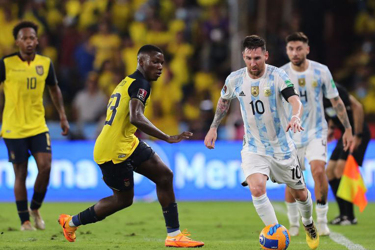 Argentina ditahan imbang Ekuador 1-1 Argentina ditahan imbang Ekuador 1-1
