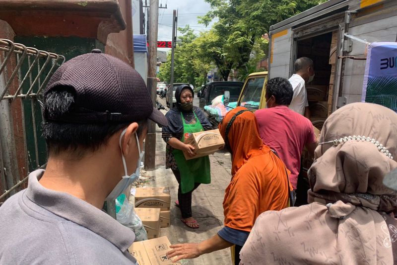 Enam pasar di Kota Yogyakarta terima distribusi 21,6 ton minyak goreng
