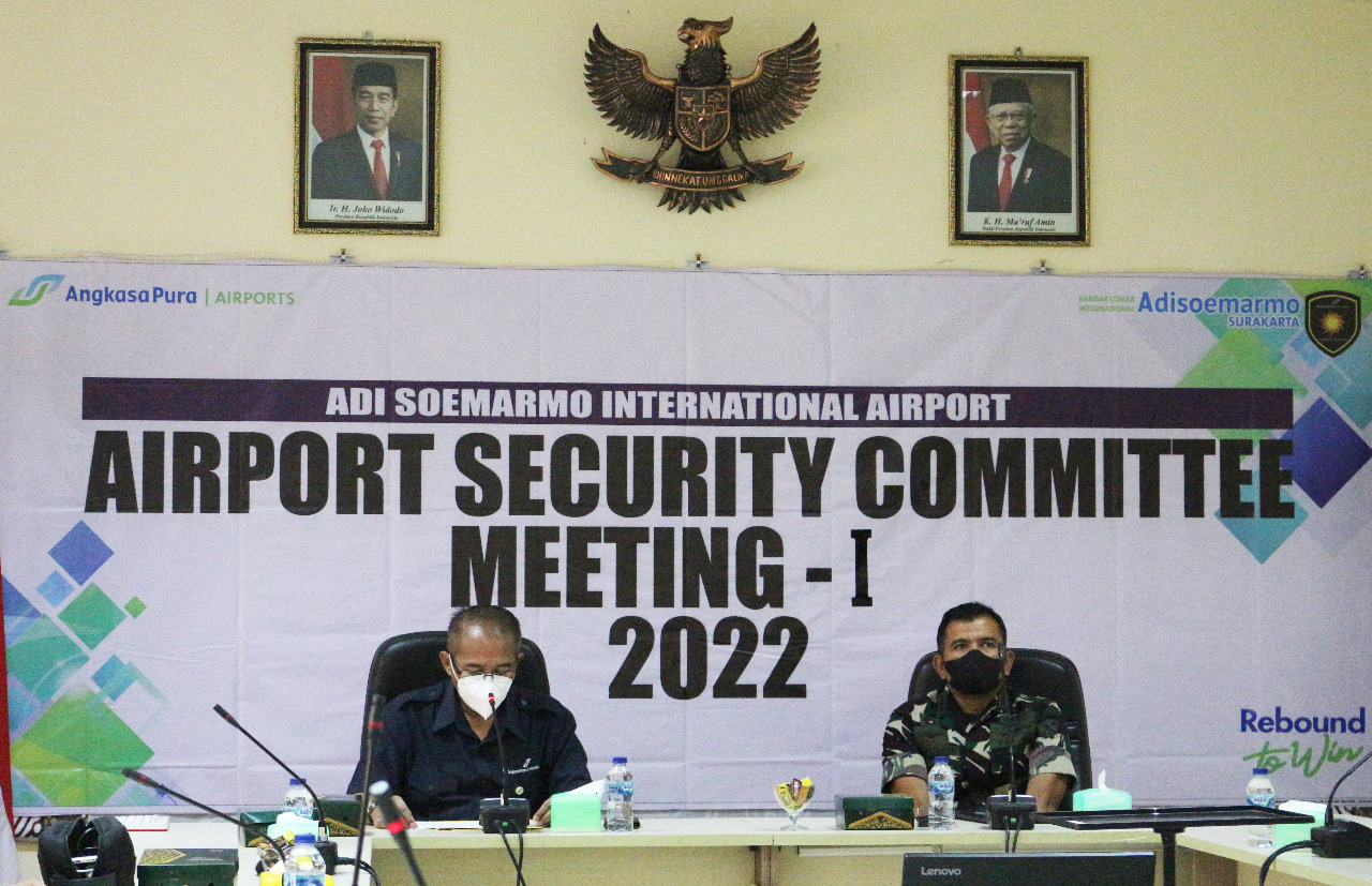 Dukung G20, Bandara Adi Soemarmo gelar Airport Security Committee Meeting Dukung G20, Bandara Adi Soemarmo gelar Airport Security Committee Meeting