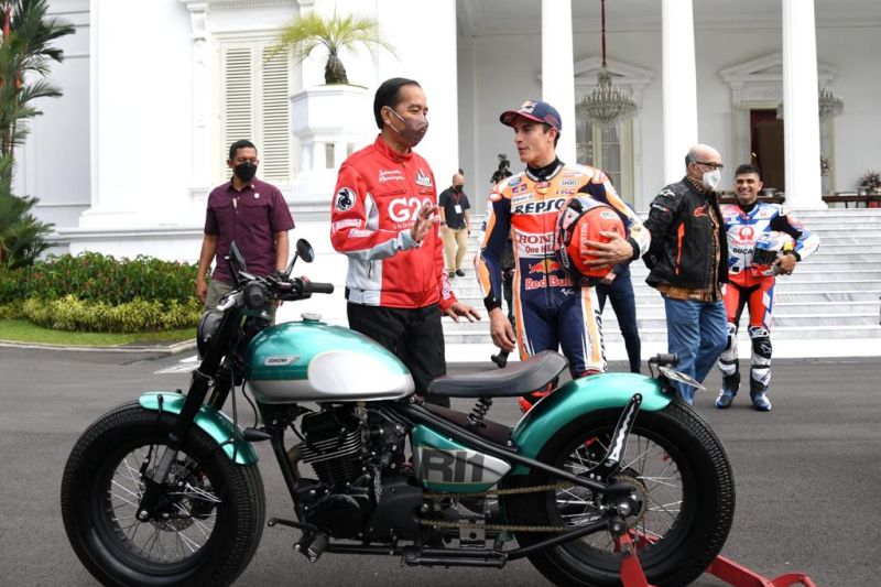 Sejumlah pembalap MotoGP sampaikan kesan bertemu Presiden Jokowi Sejumlah pembalap MotoGP sampaikan kesan bertemu Presiden Jokowi