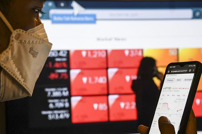 IHSG Selasa dibuka menguat 16,15 poin