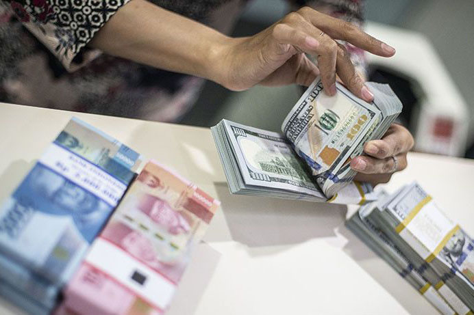 Rupiah Jumat pagi melemah 19 poin