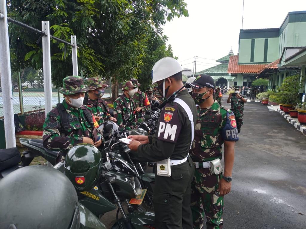 Pastikan benar-benar anggota TNI, Dandenpom Salatiga apelkan personil Kodim Kudus Pastikan benar-benar anggota TNI, Dandenpom Salatiga apelkan personil Kodim Kudus