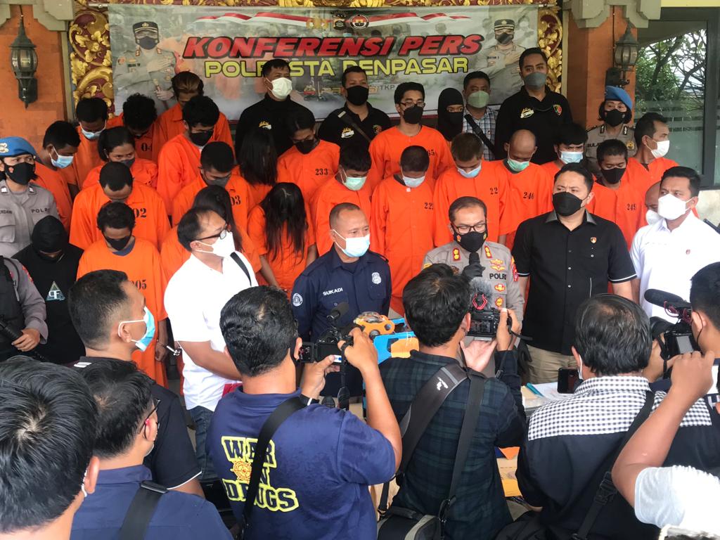 Polresta Denpasar amankan 27 pelaku kriminal Polresta Denpasar amankan 27 pelaku kriminal