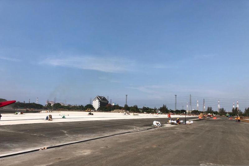 Konstruksi sirkuit Formula E Jakarta capai 87,9 persen Konstruksi sirkuit Formula E Jakarta capai 87,9 persen