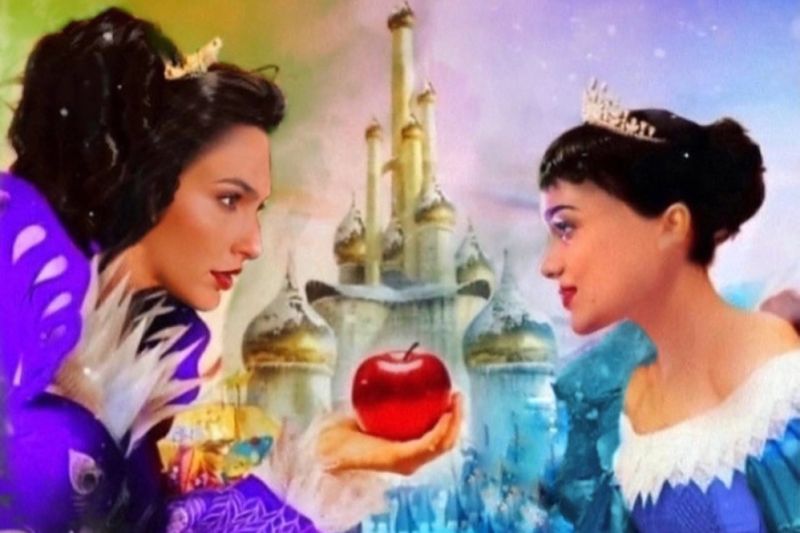 Lokasi syuting film Snow White terbakar