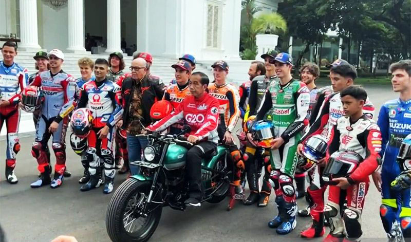Jokowi berharap MotoGP Mandalika picu pembalap Indonesia berprestasi Jokowi berharap MotoGP Mandalika picu pembalap Indonesia berprestasi