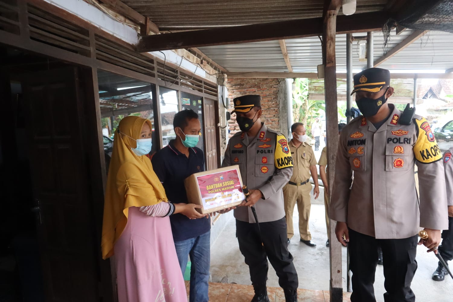 Dua Kapolres Madiun aksi peduli sosial balita kelainan jantung Dua Kapolres Madiun aksi peduli sosial balita kelainan jantung