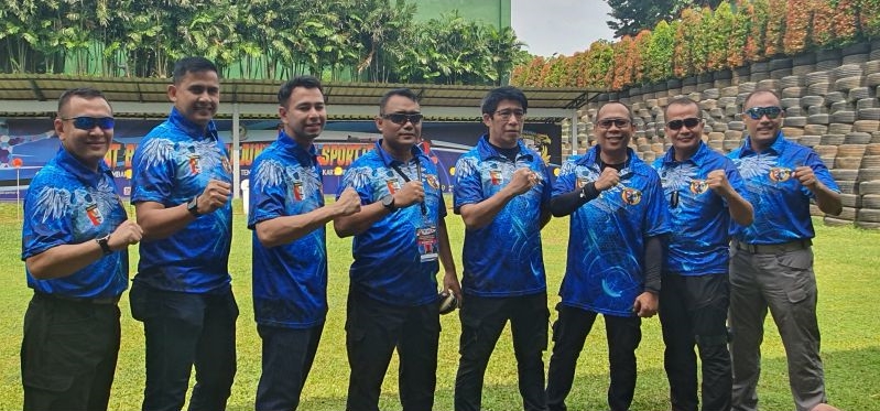 Keseruan Raffi Ahmad hingga Parto dalam lomba tembak bareng paspampres