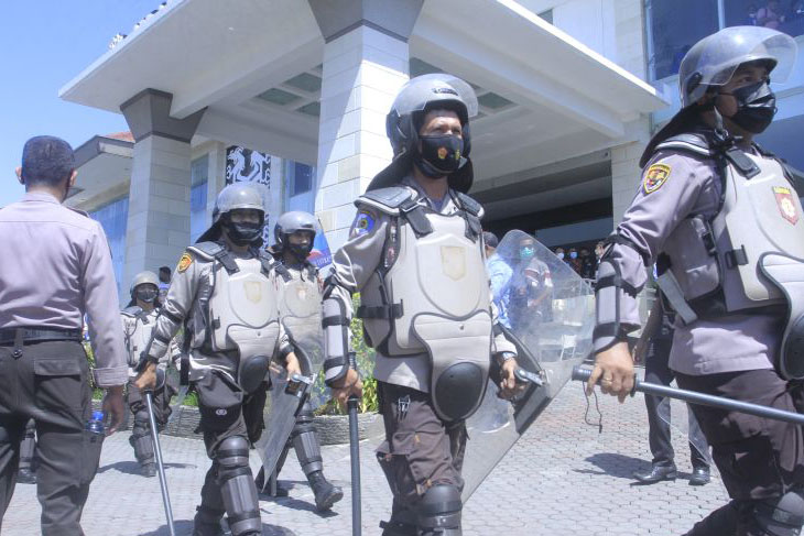248 personel diterjunkan amankan pelantikan Ketua DPD Demokrat NTT 248 personel diterjunkan amankan pelantikan Ketua DPD Demokrat NTT