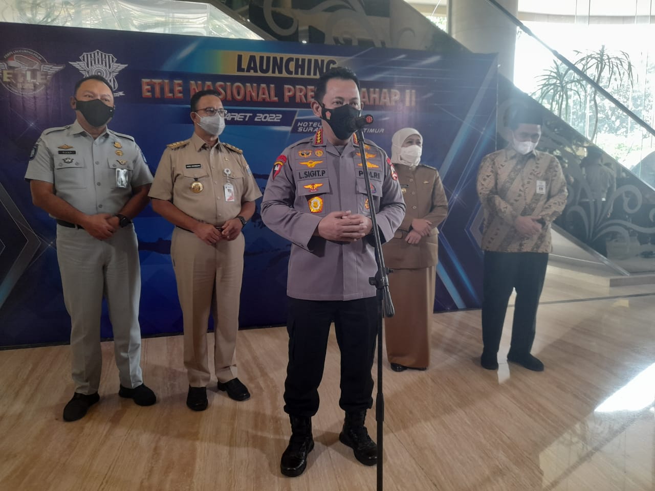 Kapolri launching ETLE Nasional Tahap II: 12 provinsi terintegrasi tilang digital