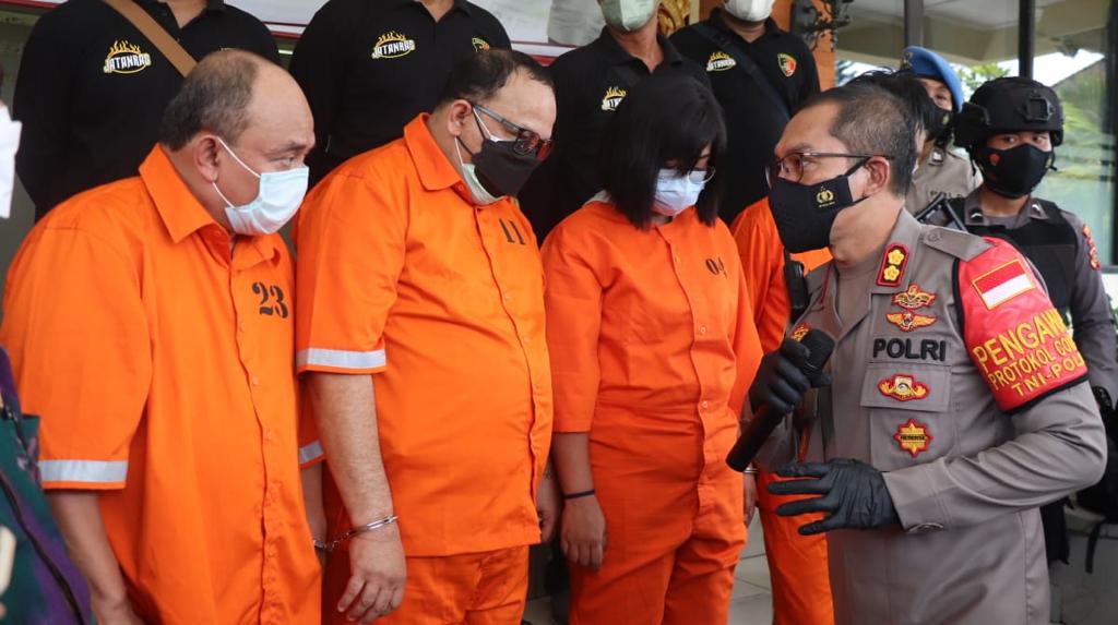 Polresta Denpasar amankan empat pelaku dugaan penipuan modus gandakan uang Polresta Denpasar amankan empat pelaku dugaan penipuan modus gandakan uang