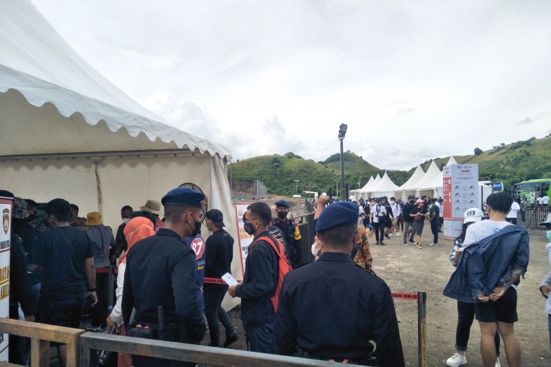 Semua area Sirkuit Mandalika dijaga ketat Semua area Sirkuit Mandalika dijaga ketat