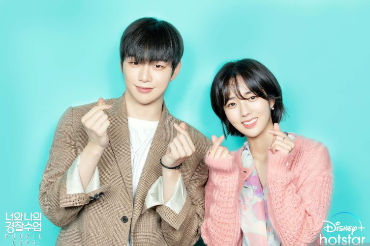 Cerita Kang Daniel dan Chae Soo-bin adu peran di Rookie Cops