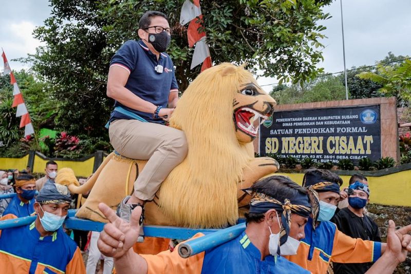 Sandiaga Uno dorong Desa Cisaat di Subang masuk Jadesta