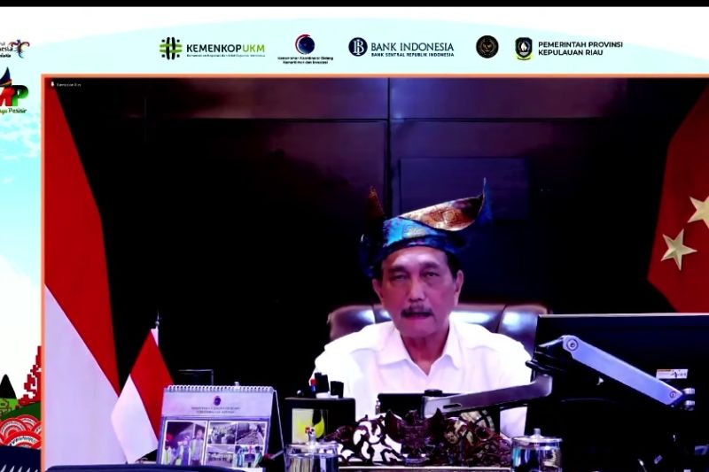 Luhut sebut 20 juta UMKM onboarding melalui Gernas BBI Luhut sebut 20 juta UMKM onboarding melalui Gernas BBI