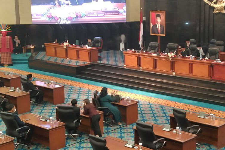 Rapat Paripurna tetapkan Khoirudin jadi pengganti Wakil Ketua DPRD DKI